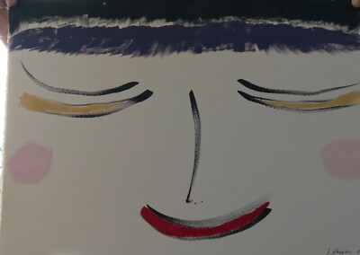 Original  Painting on Arches 100% Rag Paper. ''Rosy Cheeks'' by  Joyce Shapiro #7
