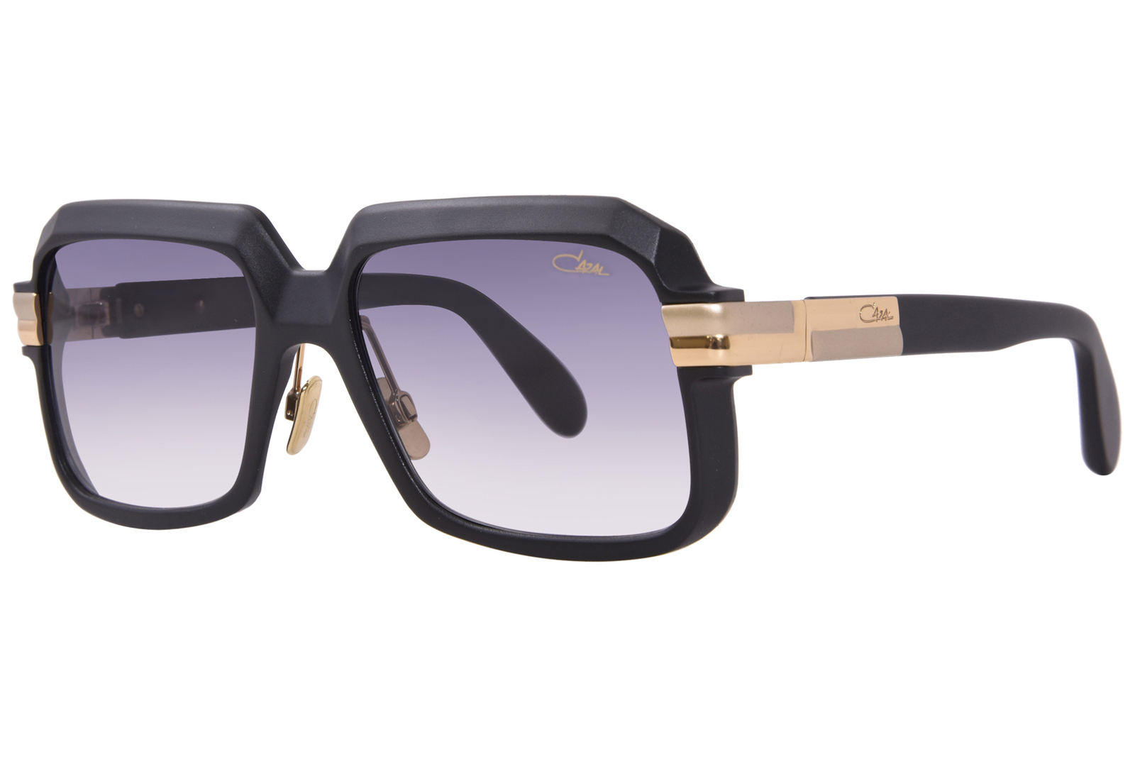 Солнцезащитные очки Cazal Legends 6073 801 Черныйзолотисто-серый с градиентом квадратной формы 56 мм 92290₽