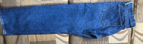 Levis 505 blue denim jeans W 34 L 32 - Picture 7 of 8