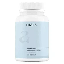 Mars by GHC Surge Max contains Shilajit, Ashwagandha, 60Cap