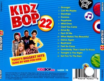 KIDZ BOP KIDS KIDZ BOP 22 NEW CD 793018928328| eBay