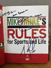 Mike Greenberg & Mike Golic SIGNED Mike and Mike's Rules for Sports and Life COA