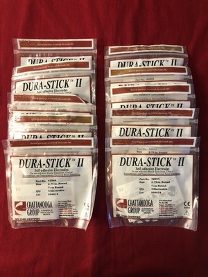Chattanooga 42044 Dura-Stick II Self-Adhesive Electrodes 2.75 in x 7 cm 40 total