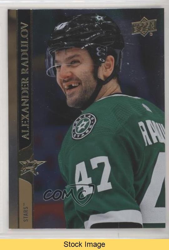2020-21 Upper Deck Silver Foil Alexander Radulov #62 READ 10v6