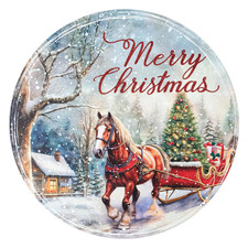 Merry Christmas Decorative Sign, Wreath Attachment or Door Hanger