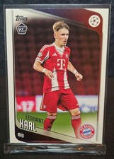Lennart Karl Rookie RC 2025-26 Topps UEFA Champions League UCC Flagship 187