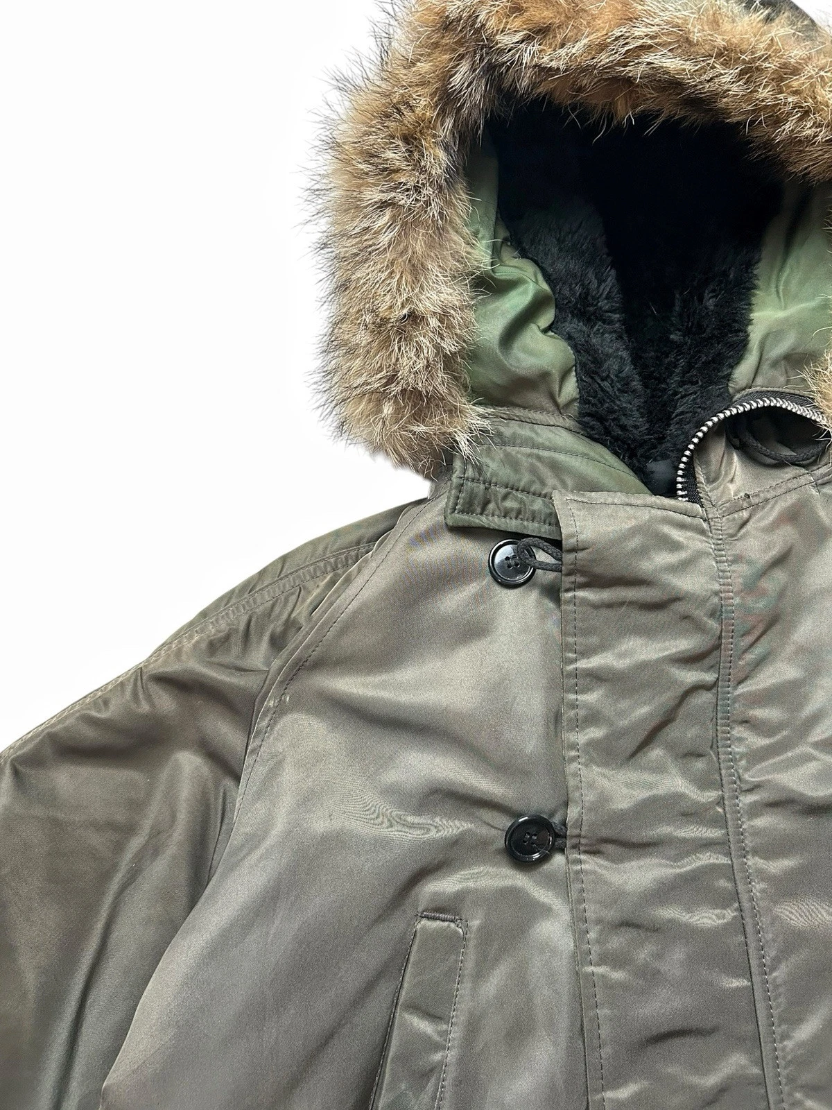 Vintage Spiewak Golden Fleece Parka Extreme Cold Weather N3B Style 1N3BFC Sz 38 - product detail image 8