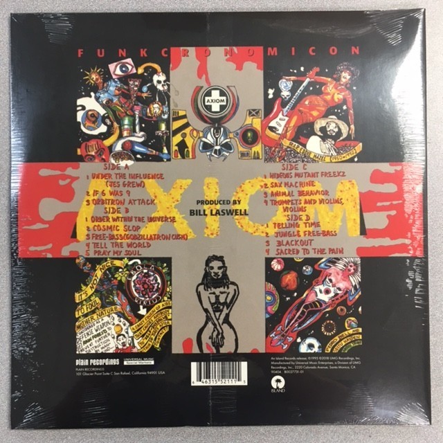 Axiom Funk ‎– Funkcronomicon RED & CYAN VINYL 2-LP Set (Sealed