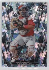 2024 Leaf Metal Silver Crystals 9/15 Eduardo Tait #93 6k8