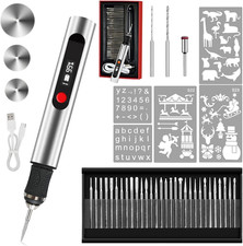 Cordless Electric Engraving Pen with Adjustable Speed  35 Accessories