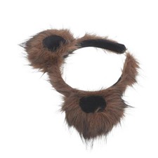 Cosplay Bear Ears Accessories for Kids Carnival Costume Headband