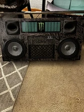 Bumpboxx Freestyle V3S Bluetooth Boombox Monster Energy Edition non-working
