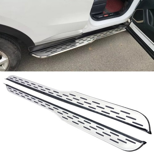 Fits For Chevrolet Equinox 2018-2024 Fixed Running Boards Side Steps+CAR CHARGER - Picture 3 of 15