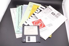 Vintage Media Computermate Supplies Ltd Sales Brochure and Floppy Disk
