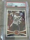 2012 TOPPS TOM BRADY #440 WHITE JERSEY NEW ENGLAND PATRIOTS PSA 8