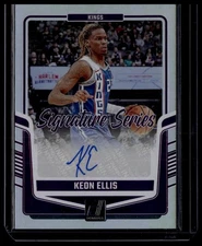 2024-25 Donruss #SS-KEE Keon Ellis Signature Series