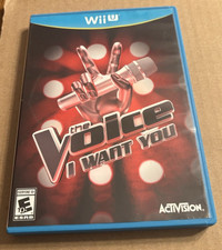 The Voice I Want You Wii U 2014 CIB NTSC-U/C COMPLETE Case Manual Activision