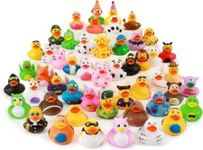 30 PCS Jeep Rubber Ducks in Bulk Assorted Duckies for Ducking Cruise Ducks Small