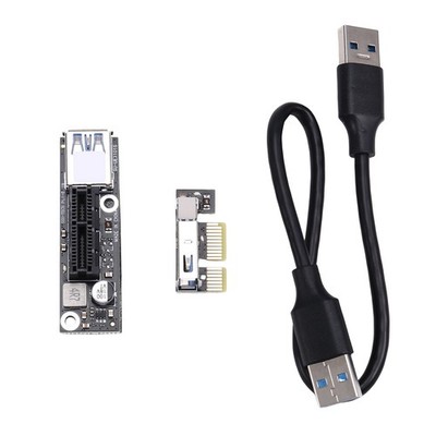 PCI-E 1X auf 1X Riser Extender USB 3.0-Kabel, Funktioniert mit für -Motherb2202