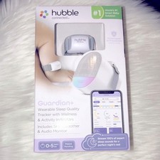 New Hubble Guardian Wearable Sleep Tracker Audio Monitor Bluetooth Soother
