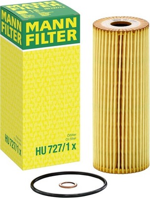 MANN-FILTER HU 727/1 x Ölfilter - für Pkw + Transporter