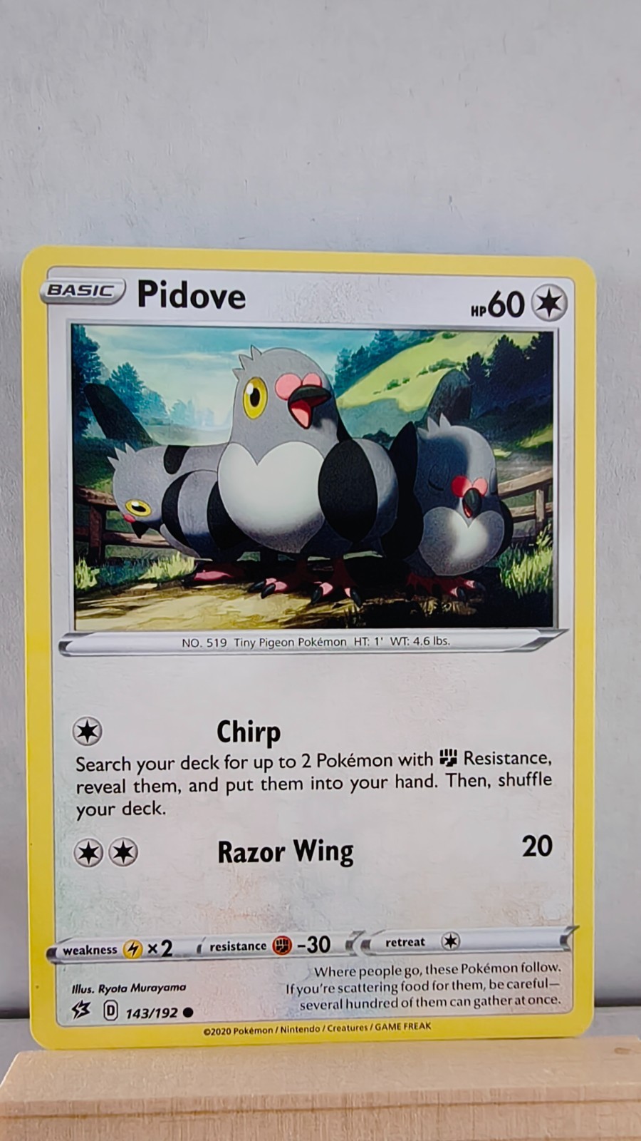 Pidove [LP] - Pokemon TCG Rebel Clash 143/192 [Common]