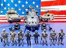 Custom finish product 1:18 wings and missiles for BBI Black Hawk MH-60M DAP
