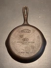 Vintage Wagner Ware GHC Cast Iron Skillet -  8 Inch Made in USA (Dual Spout)