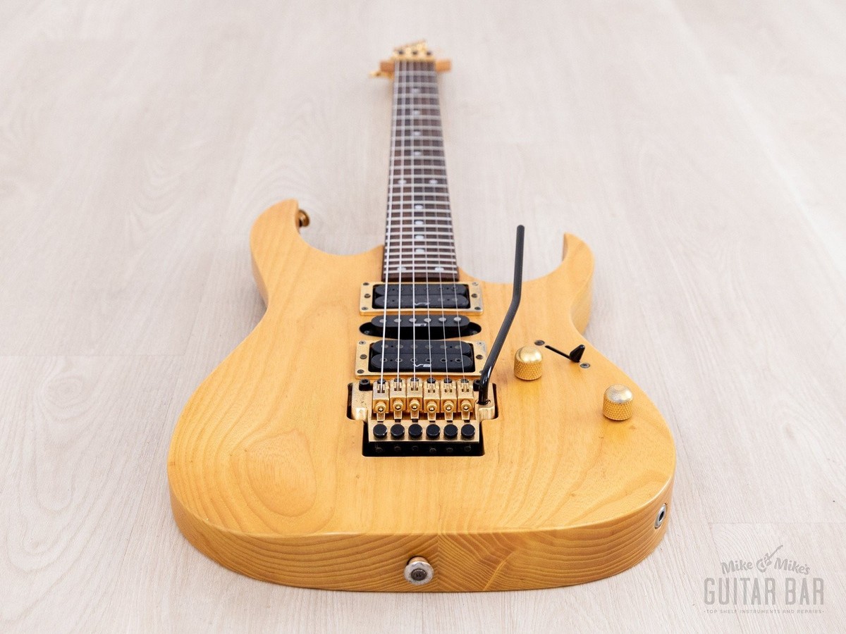 1994 Ibanez RG670 HSH Natural Matte, Near-Mint w/ Lo-Pro Edge | eBay