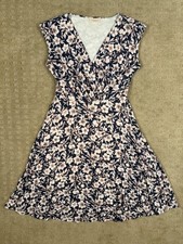 Woman's Gilli Summer Dress Waist 26" Length 34" Floral #1024