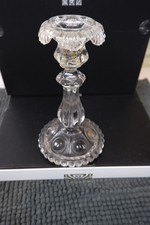 vintage Baccarat crystal candlestick without candle cup candleholder glass heavy