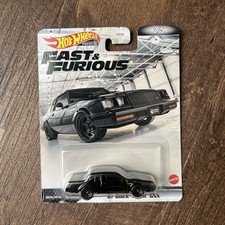 Hot Wheels 1:64 Fast & Furious 1987 Buick Regal GNX Black Diecast Model HCP16 A