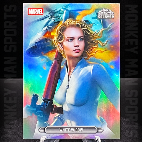 2026 White Widow Marvel Chrome FF-48 Fanfare