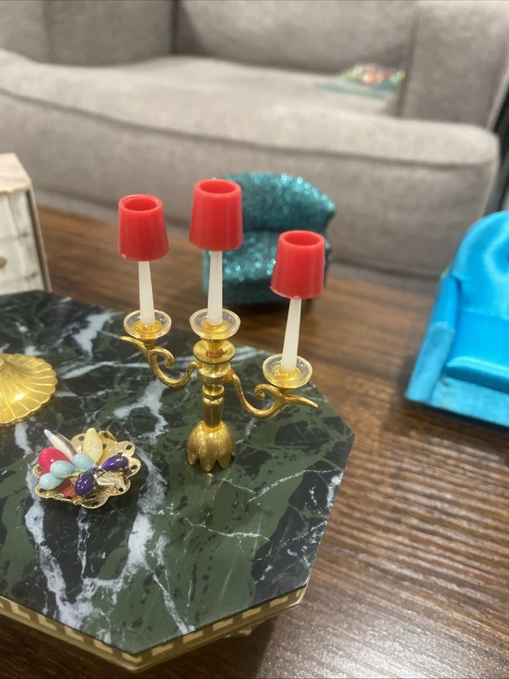 老式Ideal娃娃屋微型模型套装  — 第 3/4 张图片