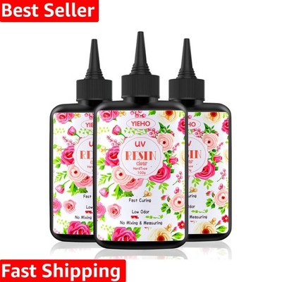 300g UV Resin - High Color Stability Epoxy for Beautiful Jewelry Creations