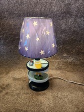 Children's Race Car Spiral Lamp with Star Shade