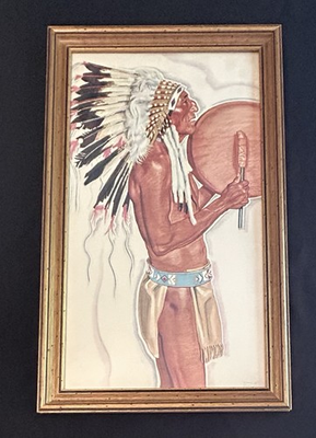 #ad #ad VTG Talio Crome Brown Bigelow 1936 Repro Print GREAT NORTHERN RR SUNDANCE Reiss $84.99