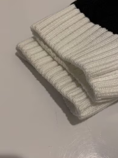 PRADA/Knit sweater (thin)/Size 40/Cotton/Black/P24I1R thumbnail 5