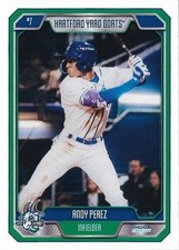 ANDY PEREZ 2026 Choice Hartford Yard Goats #3 Cuba Rockies 🔥