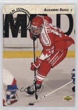1992-93 Upper Deck World Juniors Championships Alexandre Daigle #587 12g7