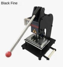 Small Manual Hot Stamping Machine Heat Press Leather Embossing Machine