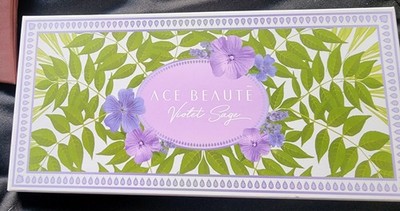 Ace Beauté Violet Sage Eyeshadow Palette Shimmer Matte Pressed Powder