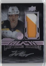 2023 SPx UD Black Lustrous Rookie 99/125 Joona Koppanen #LRAP-JK Patch Auto 12l5