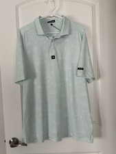  78 Bad Birdie Core Golf Polo XXL Shirt Short Sleeves Southwest Loop Jade Green