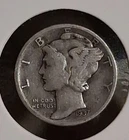 1937 Mercury Dime .900 Silver