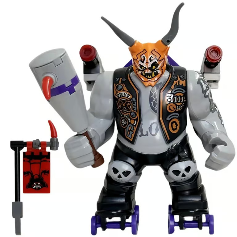 MOC Lego Minifig Figurine: Ninjago Sons Of Garmadon Killow Big