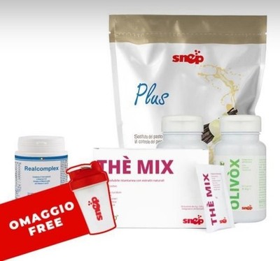 DETOX PROGRAM - Olivox cps-Plus-Tea-Realcomplex -SNEP - Free Shaker