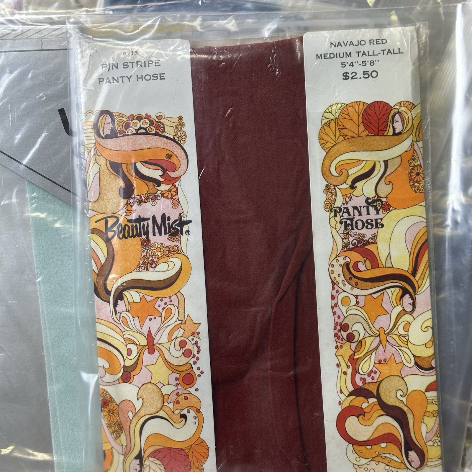 VTG Deadstock Nylon Tights 12 Women’s Fun Bright Colors 70s Retro Lot Variety