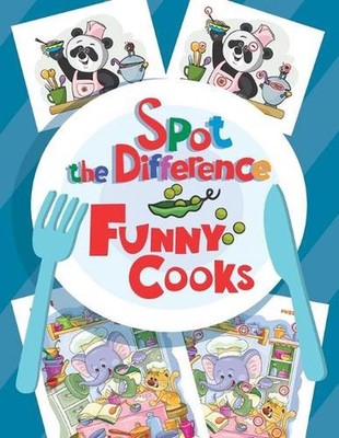 Spot the Difference: Funny Cooks by Andrey Kopirin Paperback Book