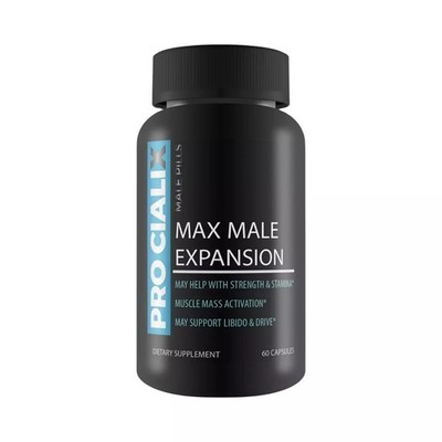 Pro Cialix Capsules, All Natural Male Supplement - 60 Capsules